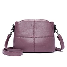 PU Leather Women Vintage