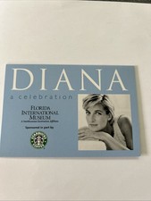 Starbucks 2005 Special And Mega Rare Diana Edition Card Sleeve