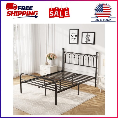 Gianna full metal platform bed - gianna,