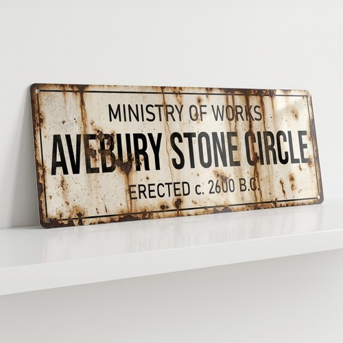 Avebury stone circle sign - avebury,
