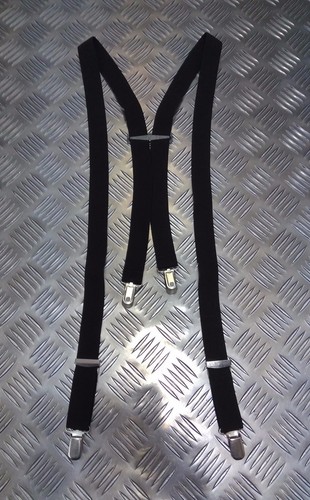 Raf black clip - black, 1"