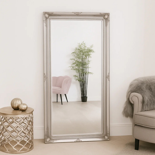 Extra large silver floor - , wall