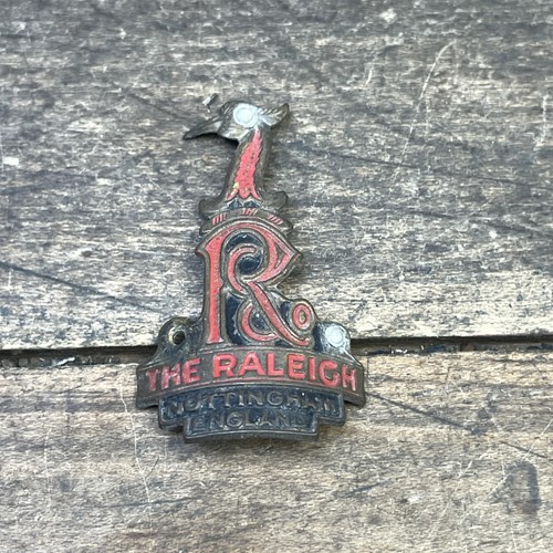 Vintage raleigh head badge - vintage,