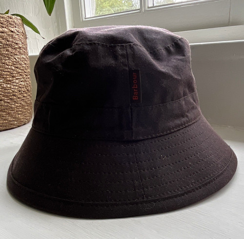Barbour brown waxed cotton - brown,