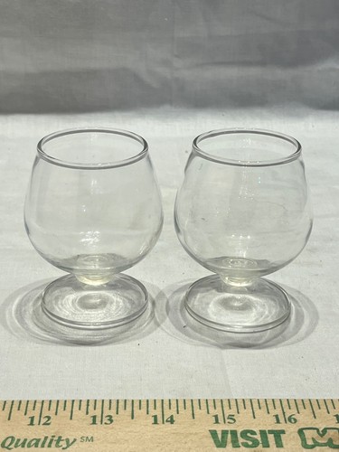 Vintage mini brandy snifters - brandy,
