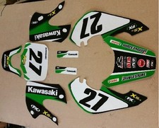 3M PIT BIKE KLX GRAPHICS KAWASAKI KLX110 KX65  KX 65 KZR  STICKERS  DECALS