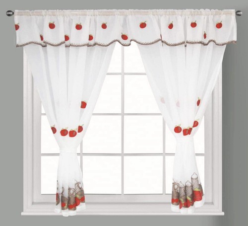 Kitchen window curtain - window, set