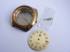 Certina Certronic Dial Hands Case Parts ESA9162 F300 Tuning Fork Watch  (1241A)