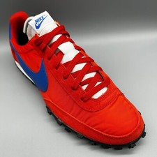 2019 Nike Waffle Racer Orange Game Royal CN8116-800 Mens Uk 9.5 Trainers Shoes