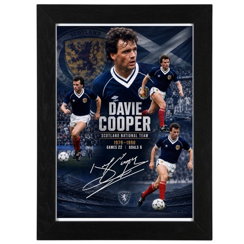 Davie cooper signed - davie,