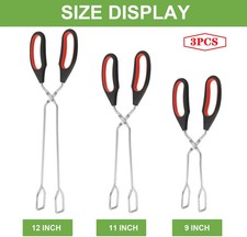 3 Pack Stainless Steel Cooking