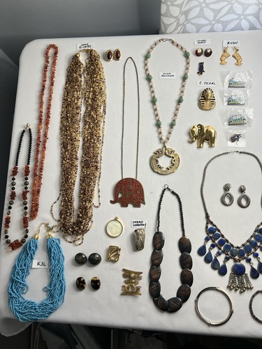 Vtg egyptian revival - revival, jewelry