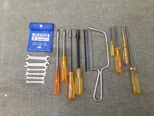 Laser BA Spanner Set + BA Nut Drivers + Hacksaw Vintage TV Ham Radio Repair Tool