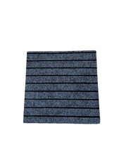 Blue 11-3/4” Striped Carpet