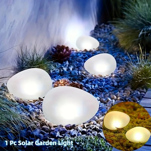 Waterproof solar stone - stone, rock