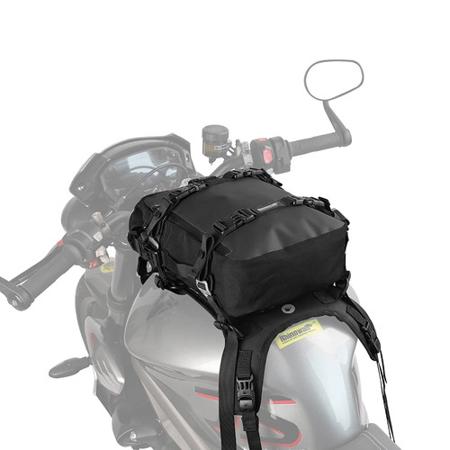 Motorcycle tank bag with - tank,