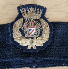 Vintage British Airways Pilot Cap Badge Band Bullion Wings 1970s Airline Uniform