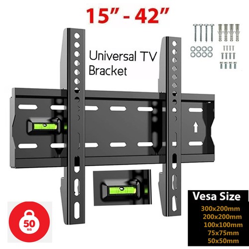 Flat wall bracket - tv, mount