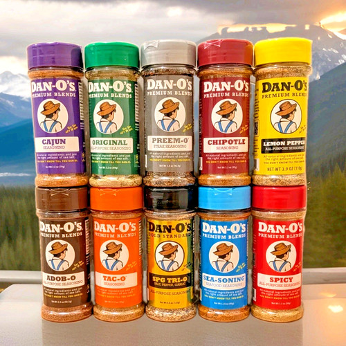Dan seasoning variety pack - dan-o's,