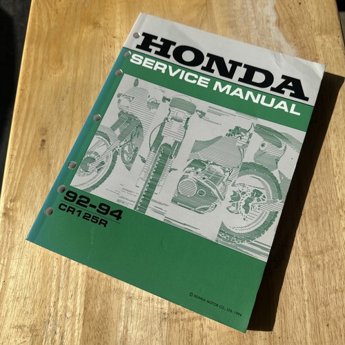 Oem honda cr250r - 92-96, service