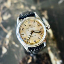 A BEAUTIFUL VINTAGE WW2 1941 ROLEX OYSTER SPEEDKING WRISTWATCH IN STEEL