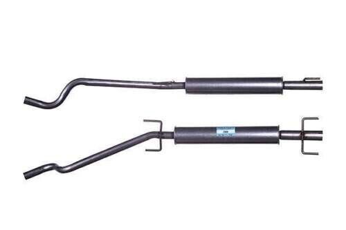 Exhaust middle silencer - middle, fits