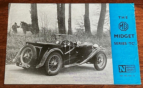 1948 sports car - mg,