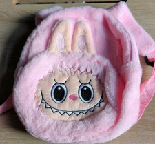 Monster Kids Backpack Bag Pink