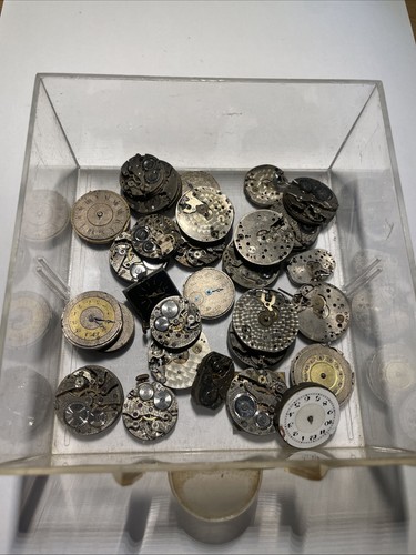 Watch movements lot - movements, spares