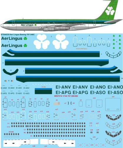 Decals sts44235 144 aer - 1:144,
