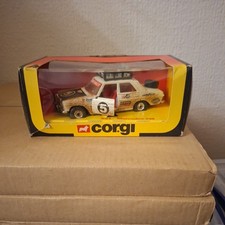 Corgi Toys 291 Mercedes-Benz 240D Rally Car Tan . UK Buyers Only (27)