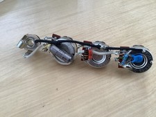 Custom  Built Fender Jazz J Bass Wiring Upgrade. Switchcraft  PIO / T-Bleed.