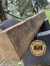 XL Fireplace Mantle Wood Beam Log Burner Shelf Lintel Timber Oak Stain Rustic w4