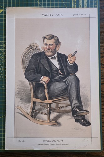 Original vanity fair print - vanity,