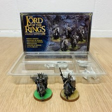Warhammer LOTR Lord of the Rings Morgul Knights x 4 Metal Models Painted