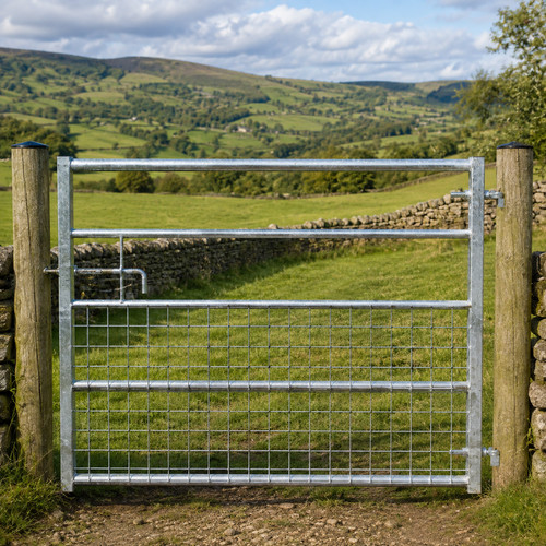 Bateman half mesh galvanised - half,