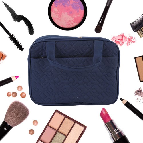 Makeup bag with hanging hook - with,