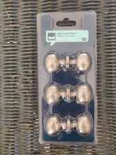 B&Q Satin Finish Oval Door