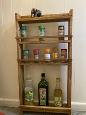 Spice Rack Made From Reclaimed