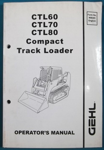 Gehl ctl60 ctl70 ctl80 compact - ctl60,