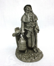 The Watchman Fine Pewter Figurine from Cries Of Olde London Series. Paper Weight