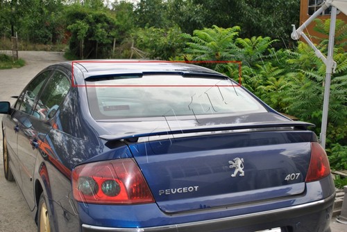 Rear roof window spoiler - window, sun
