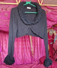Black Long Sleeved Bolero