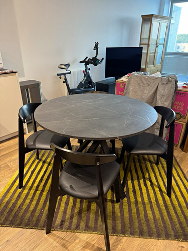 Ikea mariedamm round - round, grey