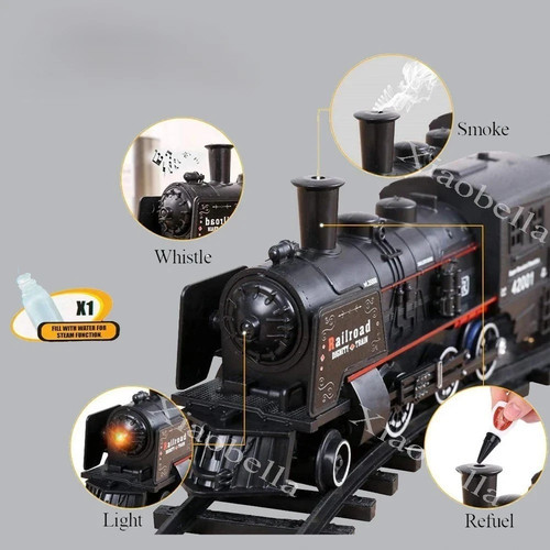 Electric steam train - electric, set
