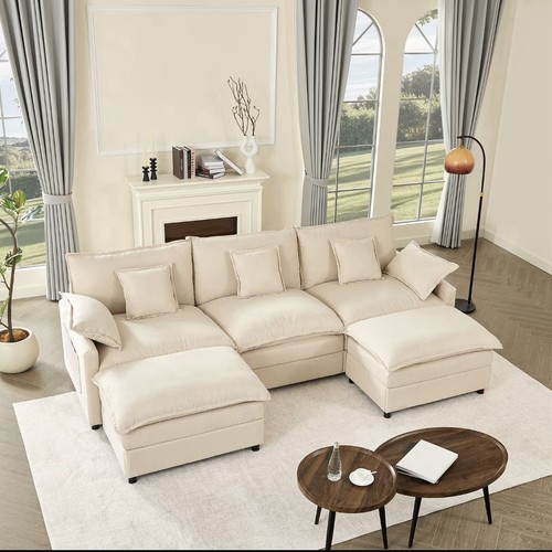 274cm shaped modular - 274cm, u-shaped