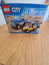 LEGO City Dune Buggy Trailer 60082 Building Kit with Instructions