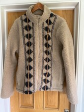 Folk Aztec Fleece Zip Jacket M RRP £220