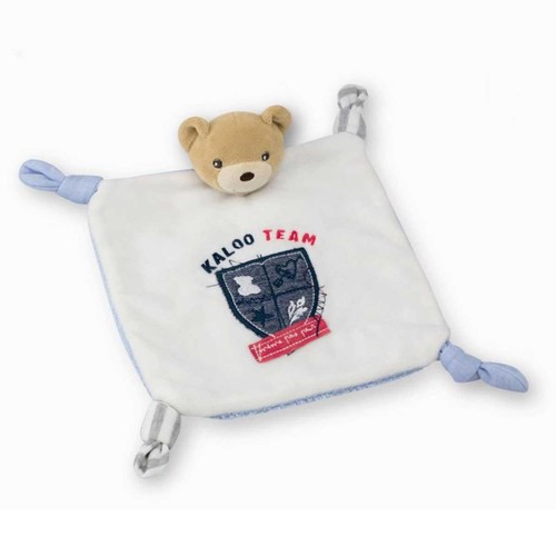 Kaloo blue denim bear - kaloo, doudou