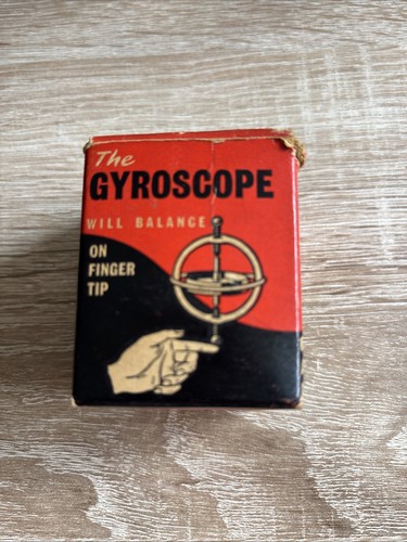 Vintage gyroscope toy - gyroscope, with